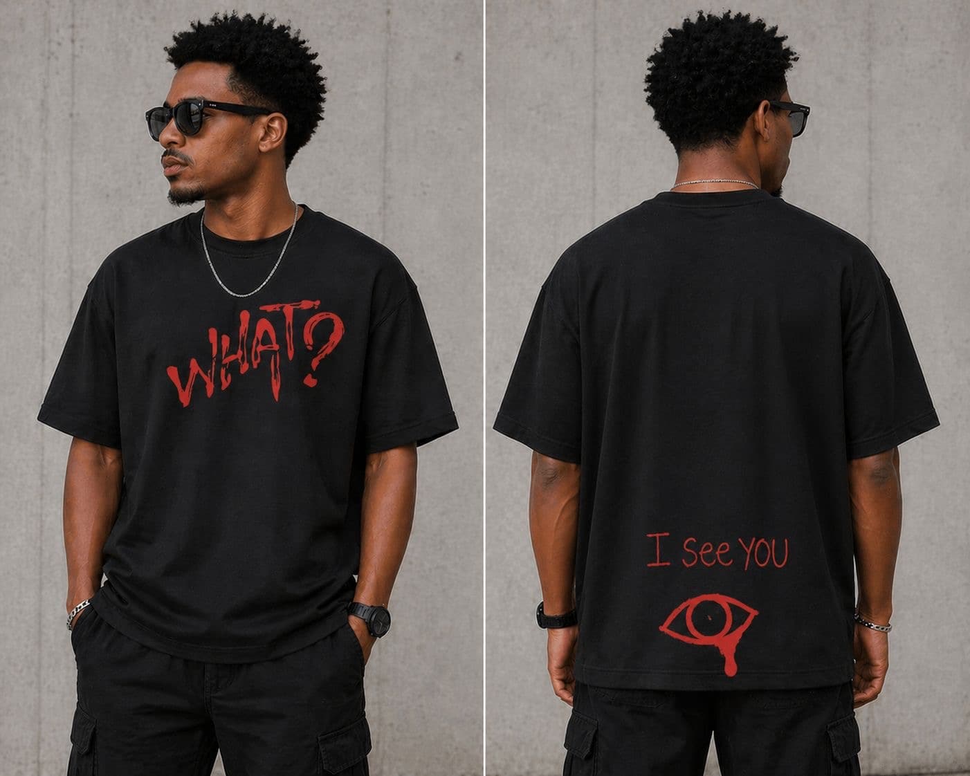 What ? I see you printed T-shirts