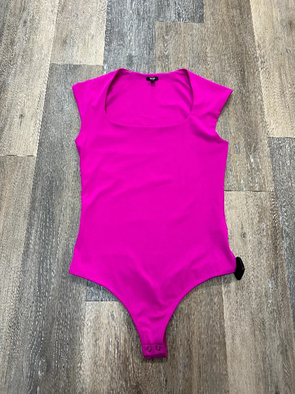 Bodysuit By Express In Pink, Size: M