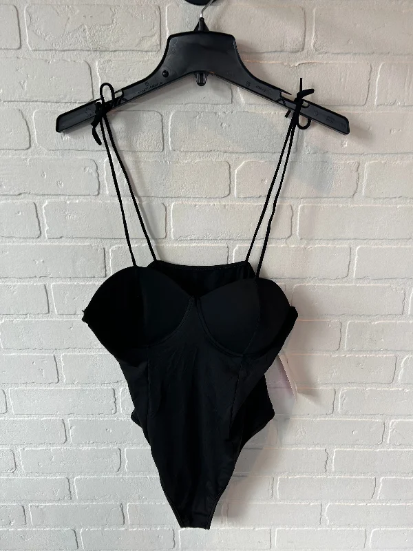 Bodysuit By Clothes Mentor In Black, Size: L