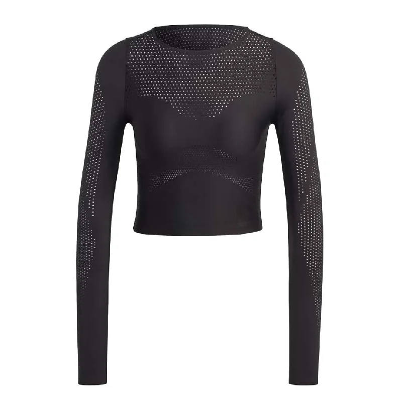 adidas - Women's Cropped Long Sleeve T-Shirt (HS8110)