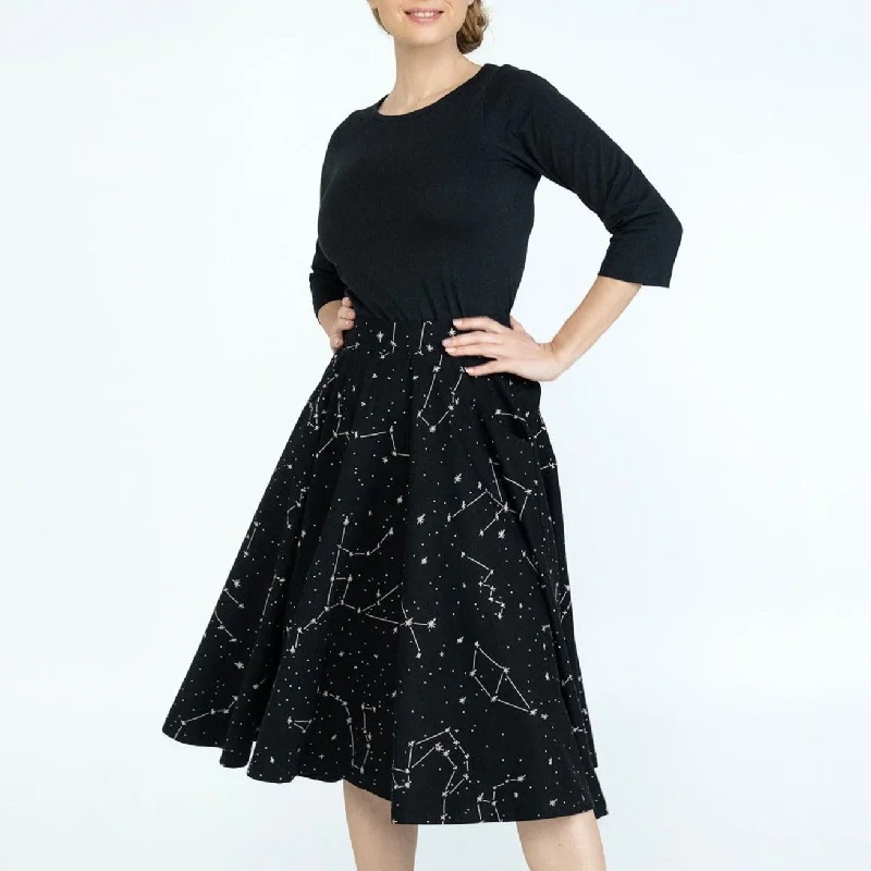 Constellations Glow-in-the-dark Twirl Skirt