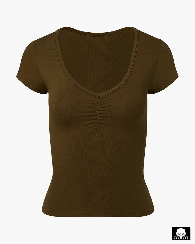 Ruched Tee