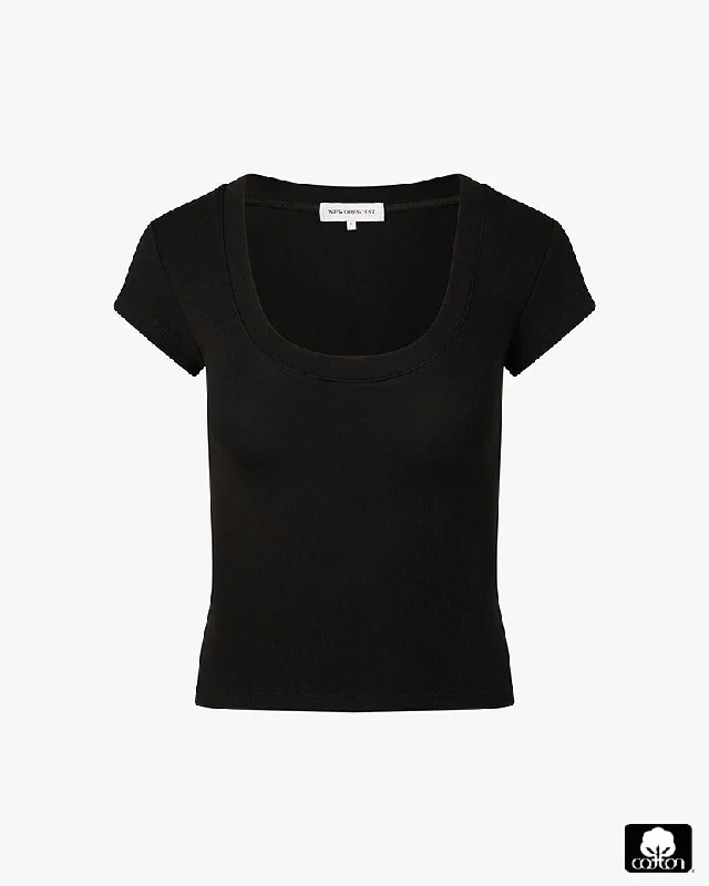 Scoop Neck Tee