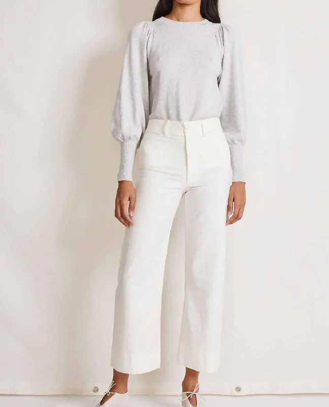 Classic Merida Pant In Cream