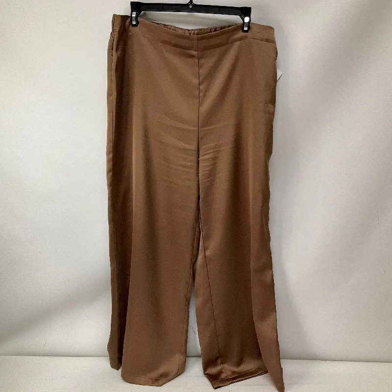 Pants Dress By Rachel Zoe In Brown, Size: L