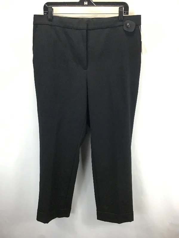 Pants Work/dress By Ann Taylor In Black, Size: 14