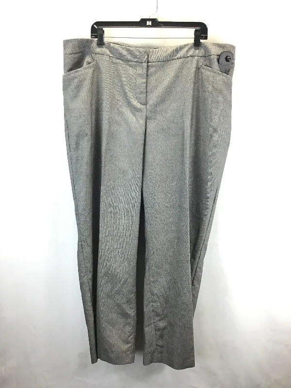 Pants Work/dress By Lane Bryant In Grey, Size: 2x