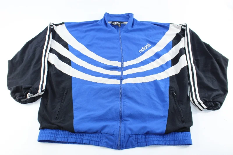 90's Adidas Embroidered Logo Nepal Zip Up Jacket