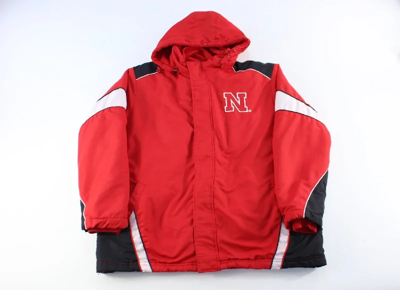 G-III Sports Embroidered Nebraska Huskers 2-in-1 Zip Up Jacket