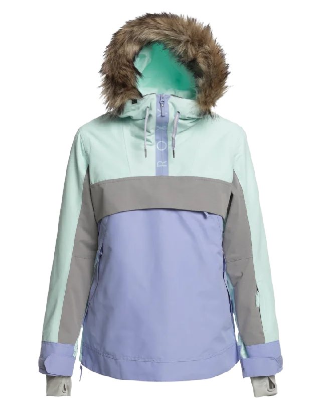 Roxy Shelter Womens Snow Jacket - Fair Aqua - 2023