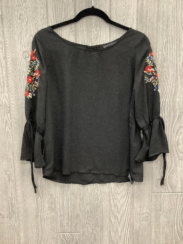 Blouse 3/4 Sleeve By Haute Monde  Size: M