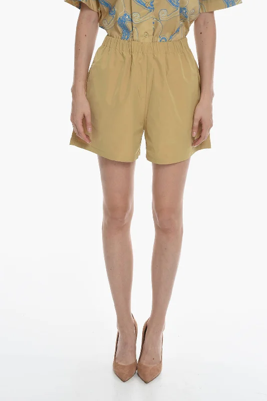 Samsoe Samsoe Drawstring Waist Solid Color MAREN Shorts