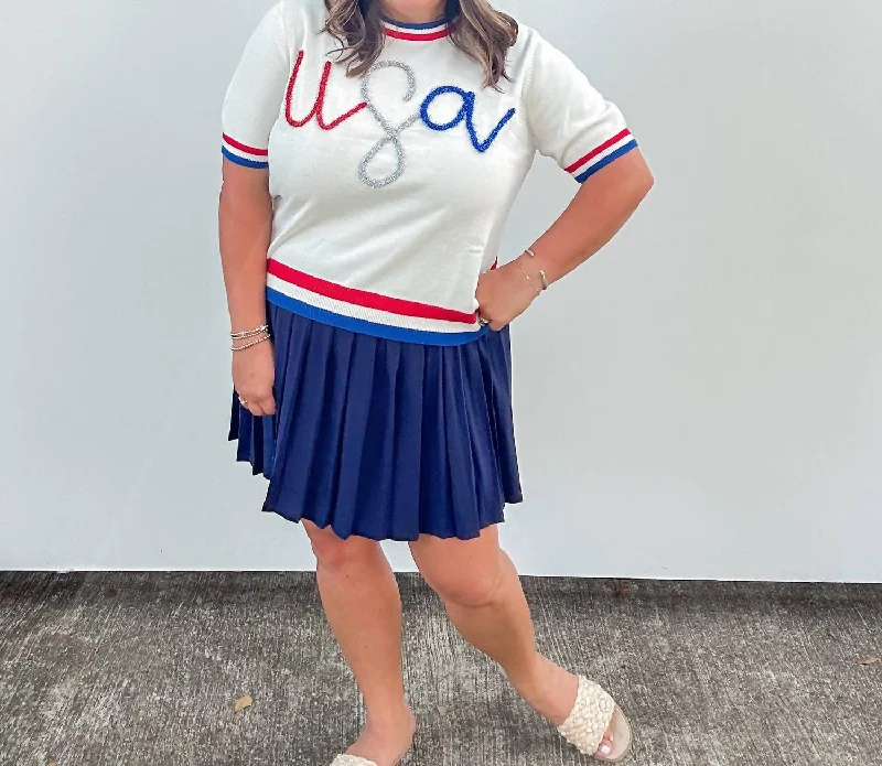 Tennis Skort In Navy