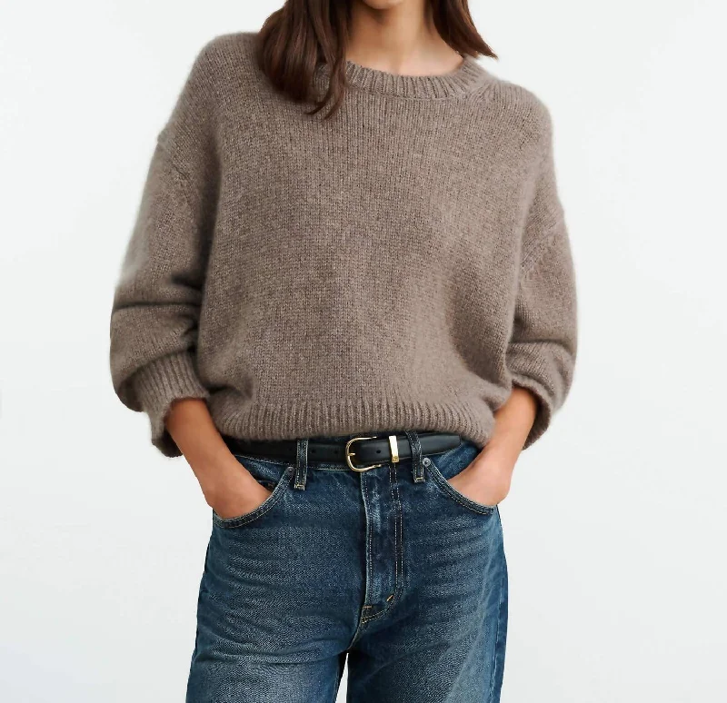 Anisa Sweater In Peat Melange