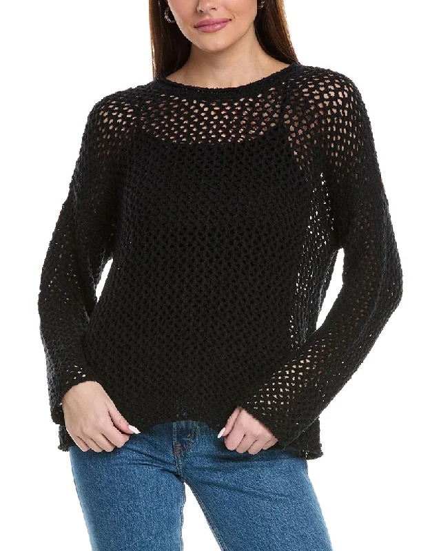 EILEEN FISHER Open Knit Sweater