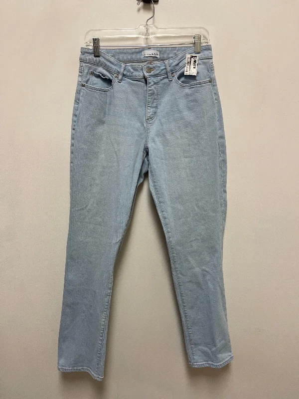 Jeans Boyfriend By Loft In Blue Denim, Size: 6