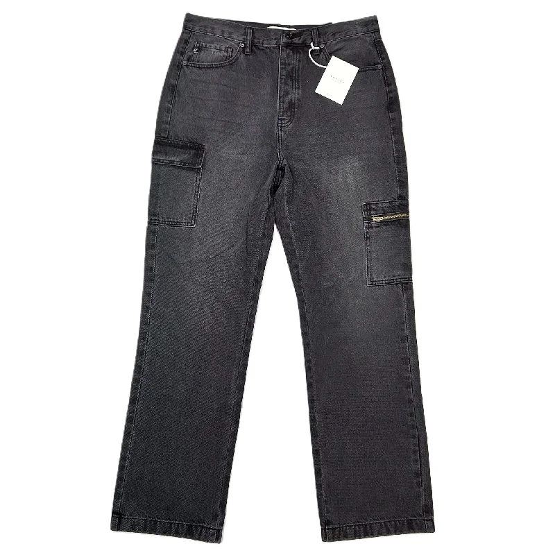 Jeans Straight By Kancan In Black Denim, Size: 8