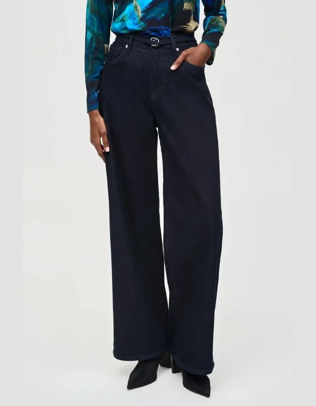 Joseph Ribkoff Wide Leg Denim Pants INDIGO