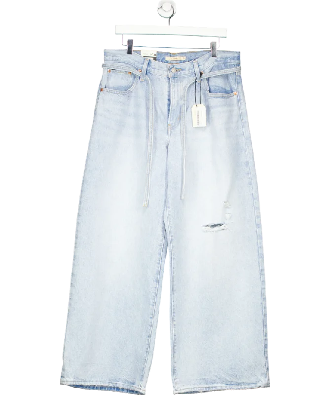 levis Blue Straight Leg Jeans W31