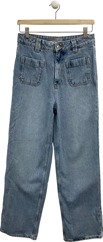 New Look Blue Adalae Wide Leg Jeans UK 8