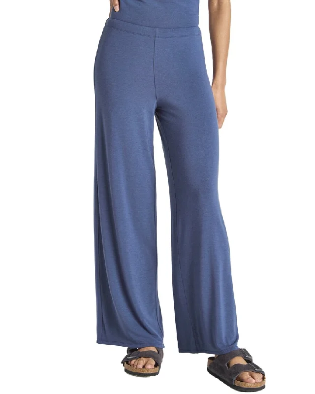 Splendid Everywhere Lyr Cashmere-Blend Wide Leg Pant