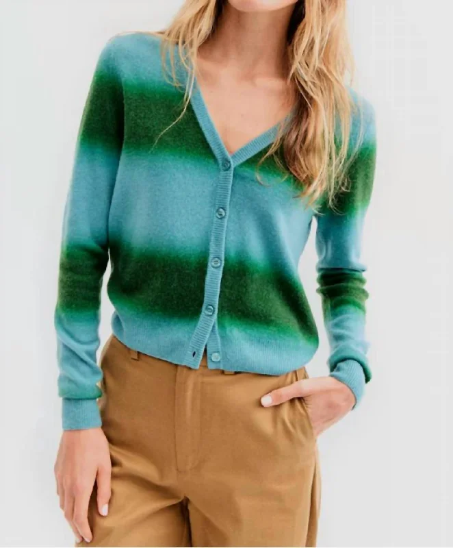 The Millie Sweater In Seafoam/green